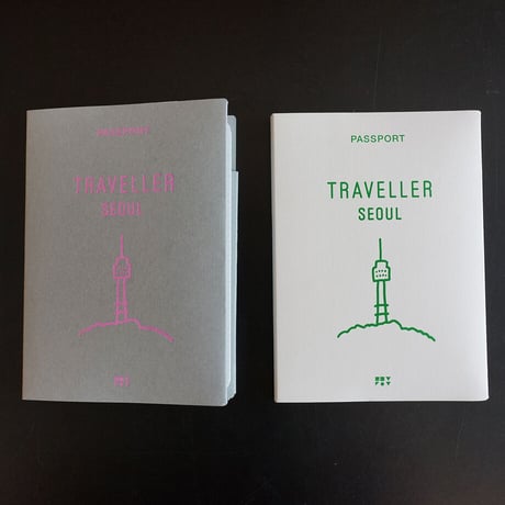 WALK WALK SEOUL ivory | Passport cover