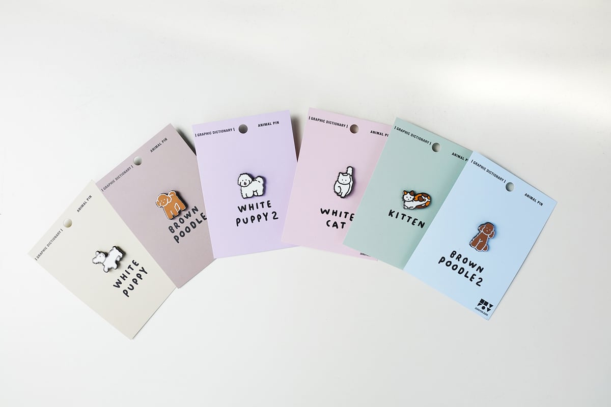 KITTEN | Animal Pin | ZERO PER ZERO_JP