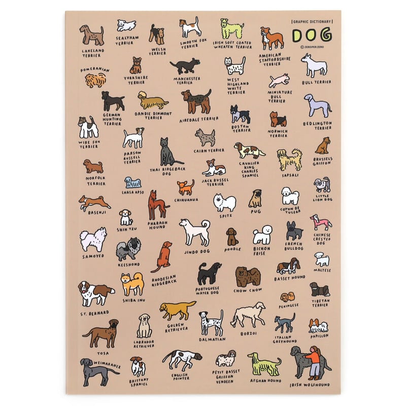 DOG (DICTIONARY) | A5 note | ZERO PER ZERO_JP