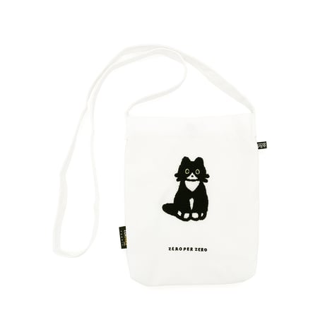 TUXEDO CAT white | Walk Walk Crossbag
