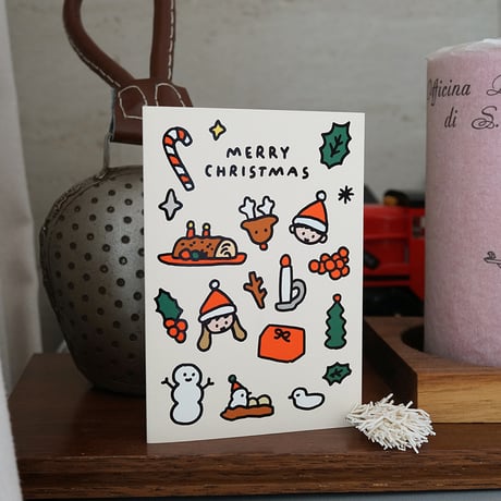 PATTERN | Christmas pressed card