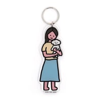WOMAN 4 [L] | Stand Up Keyring