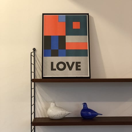 LOVE | A3 RISO poster（受注生産商品）