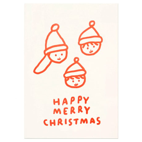 FAMILY | Christmas pressed card