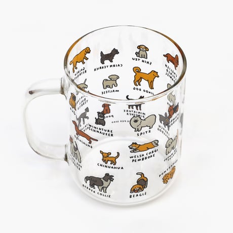 DOG DICTIONARY L | Glass cup