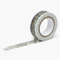 NYC SUBWAY MAP (Manhattan) | Masking tape