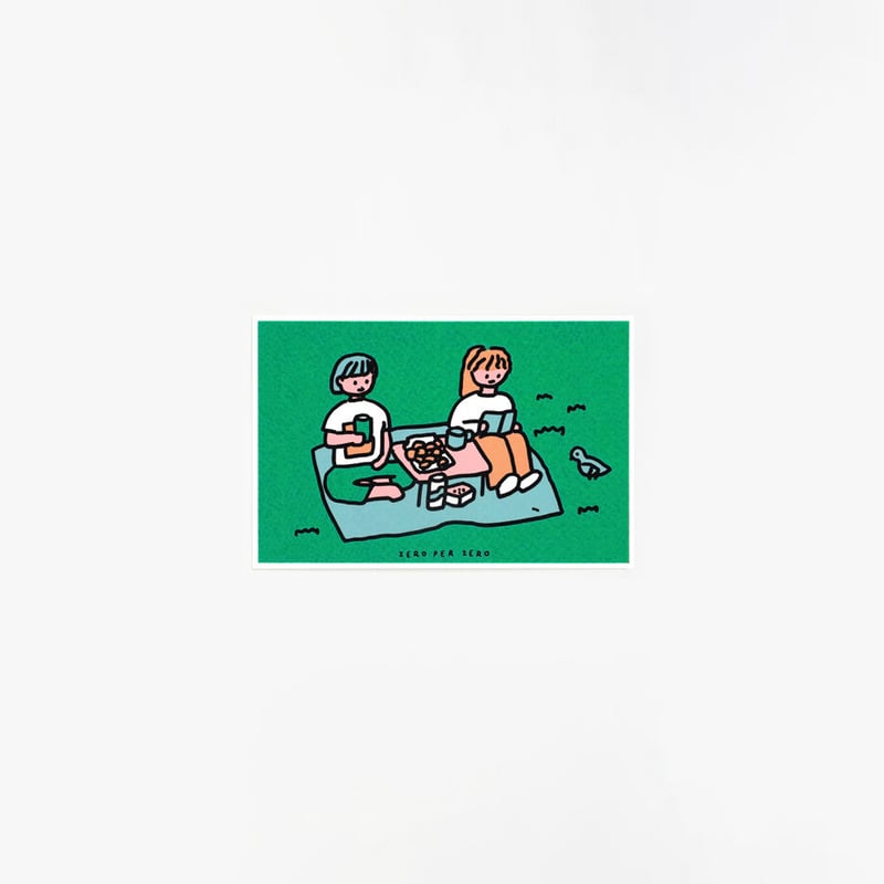 SEOUL | Silkscreen postcard set | ZERO PER ZERO_JP