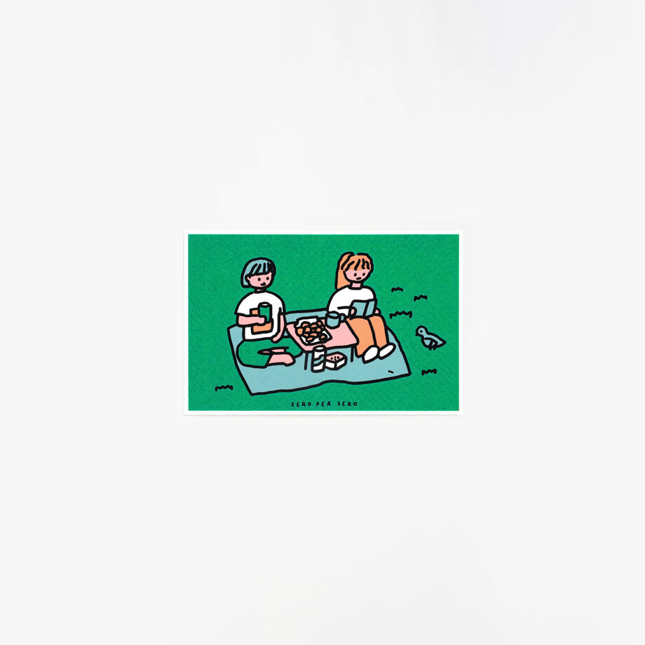 SEOUL | Silkscreen Postcard set | ZERO PER ZERO_JP