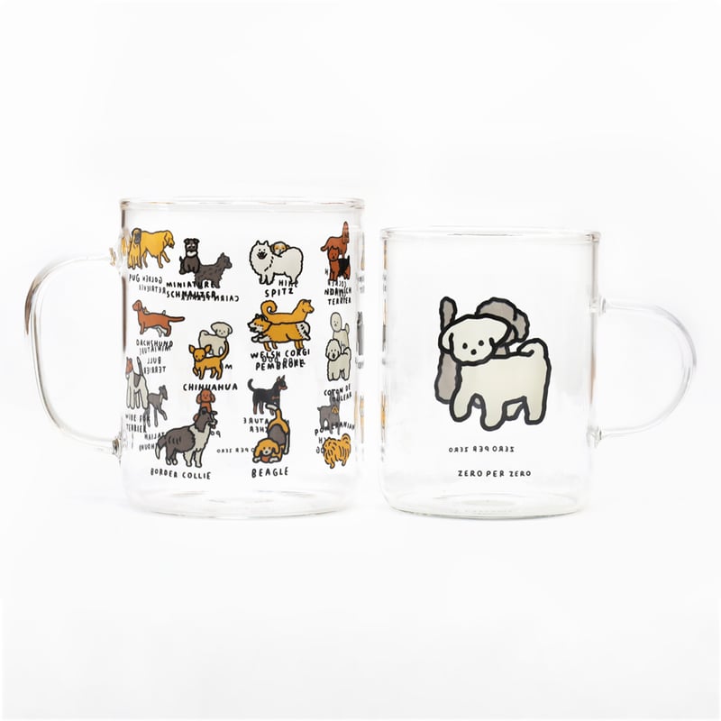 SEOUL DICTIONARY L | Glass Cup | ZERO PER ZERO_JP