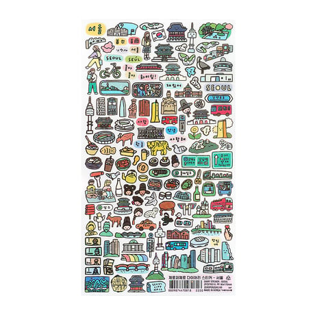 DIARY STICKER-SEOUL | Sticker