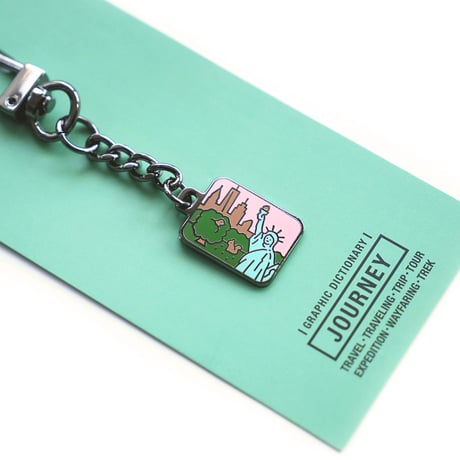 NYC | Metal Keyring