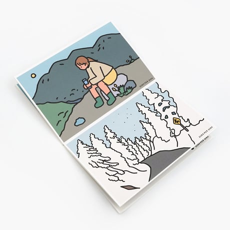 CAMPING | Postcard set