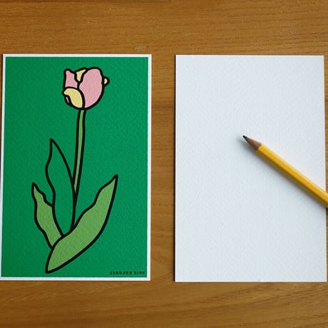 TULIP | Silkscreen postcard set