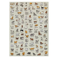 GRAPHIC DICTIONARY - CAT | Silkscreen poster（受注生産商品）