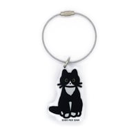 CAT 4 (TUXEDO) | Objet Keyring
