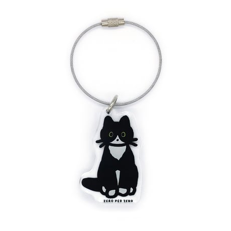 CAT 4 (TUXEDO) | Objet Keyring