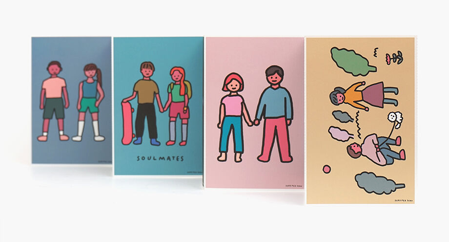COUPLE | Postcard set | ZERO PER ZERO_JP