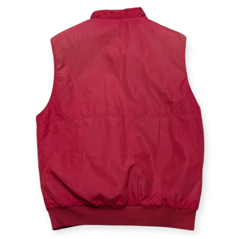 USED】1990s Patagonia パタゴニア シェルドシンチラベスト RED Mサイ