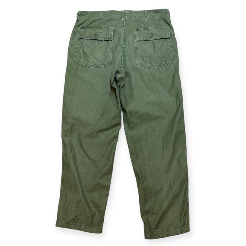 70S ベイカーパンツ W38 XL us army og-507 70's U.S ARMY BAKER UTILITY TROUSERS ベイカーパンツ ポリ混 OG507
