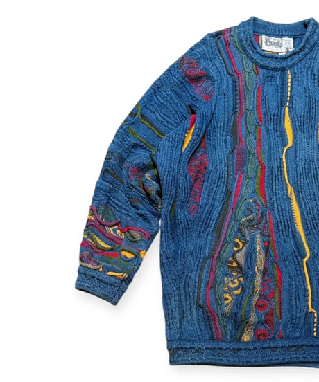 【USED】1990s COOGI クージー コットンニット オーストラリア製 Mサイズ