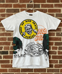 【USED】2000s OLD SKATE マルチプリント Bootleg THRASHER ZORLAC POWELL Mサイズ