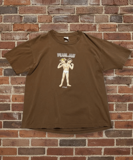 【USED】1990s PEARLJAM パールジャム バンドTシャツ！VITAL CIRCULATION anvil XLサイズ  アメリカ製