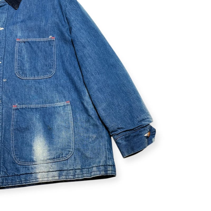 70s ラングラー カバーオール 裏地付き グランジファッション L 70s ラングラー カバーオール 裏地付き グランジファッション L 70s