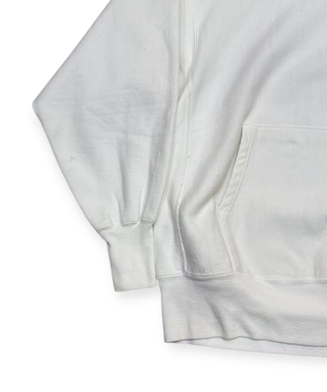 【USED】90s Champion RW HOODIE リバースウィーブフーディ Lサイズ  ホワイト アメリカ製