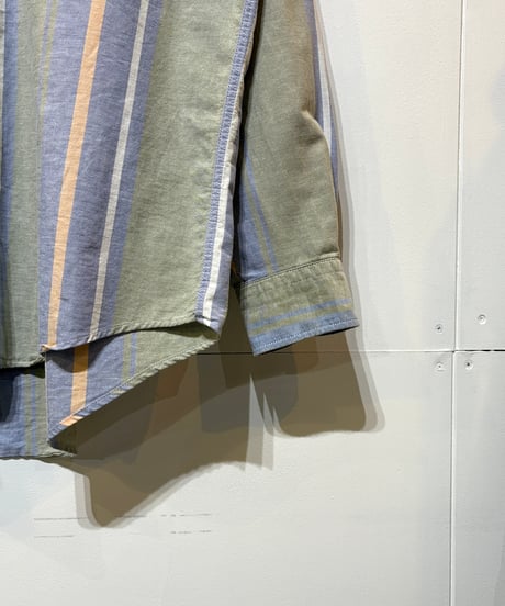 【USED】 1990s GAP BD SHIRT 長袖シャツ マルチカラー Mサイズ