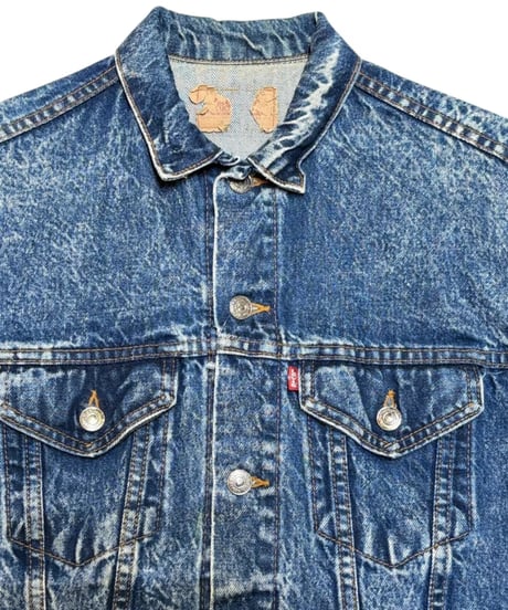 【USED】1980s Levi’s 57508 アシッドデニムジャケット ブリーチ Lサイズ