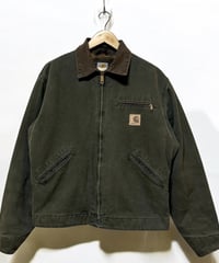 90年代Carhartt！名作デトロイトジャケット‼︎人気のMOSS‼︎Mサイズ！アメリカ製‼︎