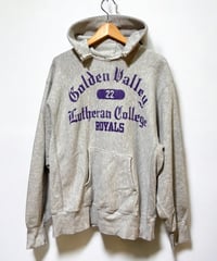 80s Champion RW HOODIE  リバースウィーブ  パーカー  GRAY  Lサイズ  4段プリント