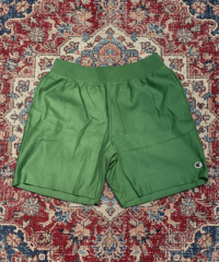 Champion スウェットショーツ GREEN