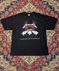 【USED】2000s METALLICA メタリカ SS T-SHIRTS BLACK XLサイズ