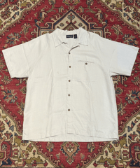 【USED】2000s Patagonia SS HEMP SHIRT オフホワイト Lサイズ