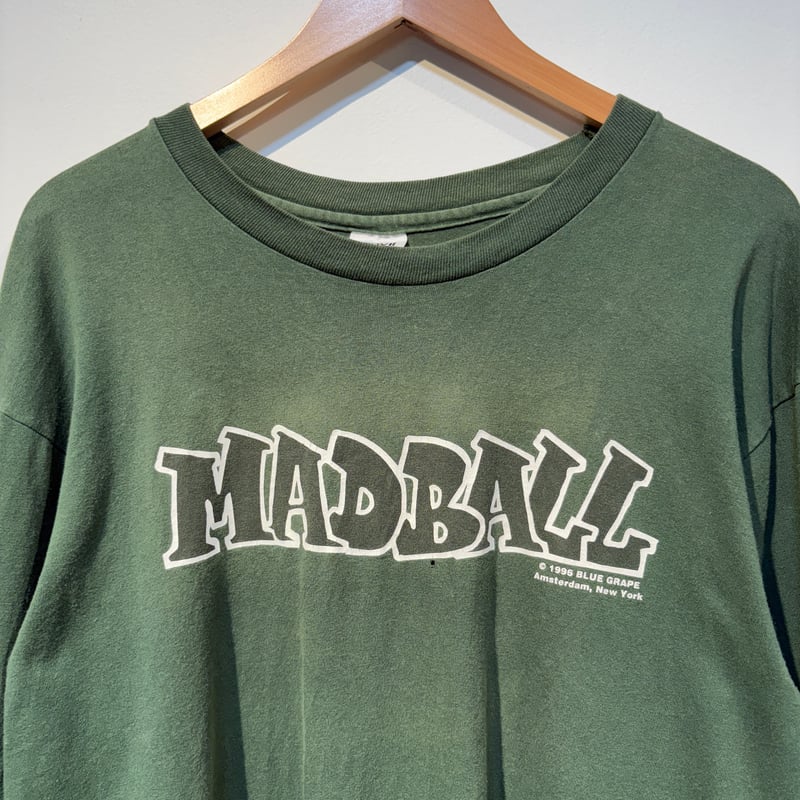 90s MADBALL Blue Grape DMS バンドTシャツ　NYHC 96s MADBALL Blue Grape DMS 長袖Tシャツ バンドTシャツ NY
