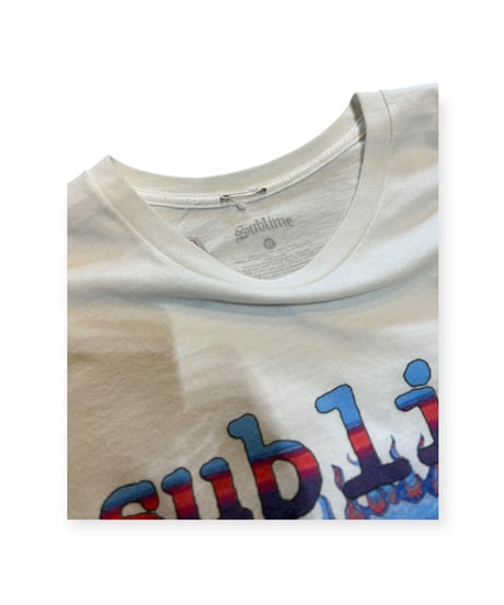【USED】2000s SUBLIME SS T-SHIRTS 半袖Tシャツ ホワイト XLサイズ