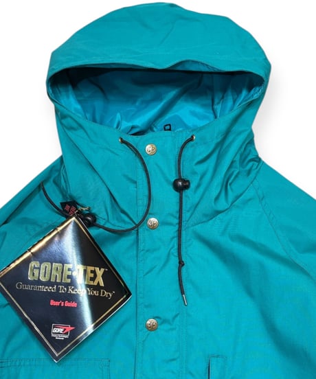 【DEADSTOCK】 80s EDDIE BAUER エディーバウアー マウンテンパーカー  GREEN  GORE-TEX  Mサイズ 香港製