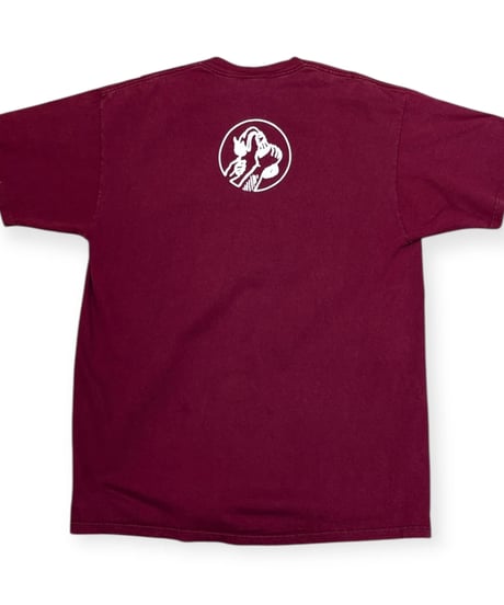 【USED】1990s Rage Against The Machine  バンドTシャツ  バーガンディ XLサイズ ジャージーズボディ USA製