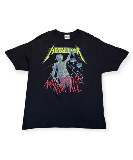 【USED】2000s METALLICA メタリカ SS T-SHIRTS BLACK XLサイズ