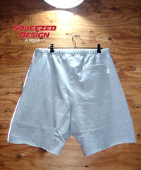 【NEW ITEM】   SQUEEZED DESIGN   REFLECTOR SWEAT SHORTS   GRAY