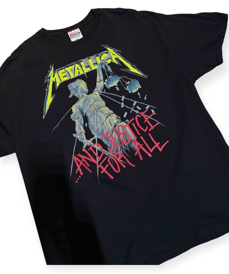 【USED】2000s METALLICA メタリカ SS T-SHIRTS BLACK XLサイズ