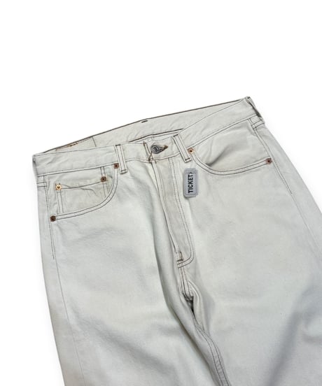 【USED】1990s Levi’s 501 デニムパンツ ブリーチ ホワイト W32 USA製