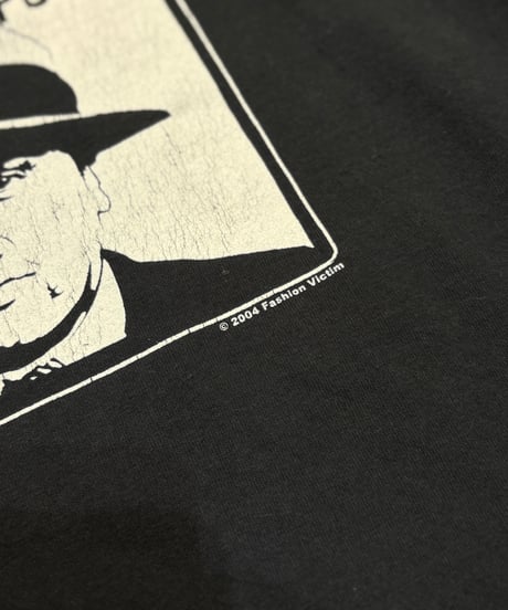 【USED】2000s FASHION VICTIM アルカポネ LS T-SHIRTS BLACK XLサイズ USA製