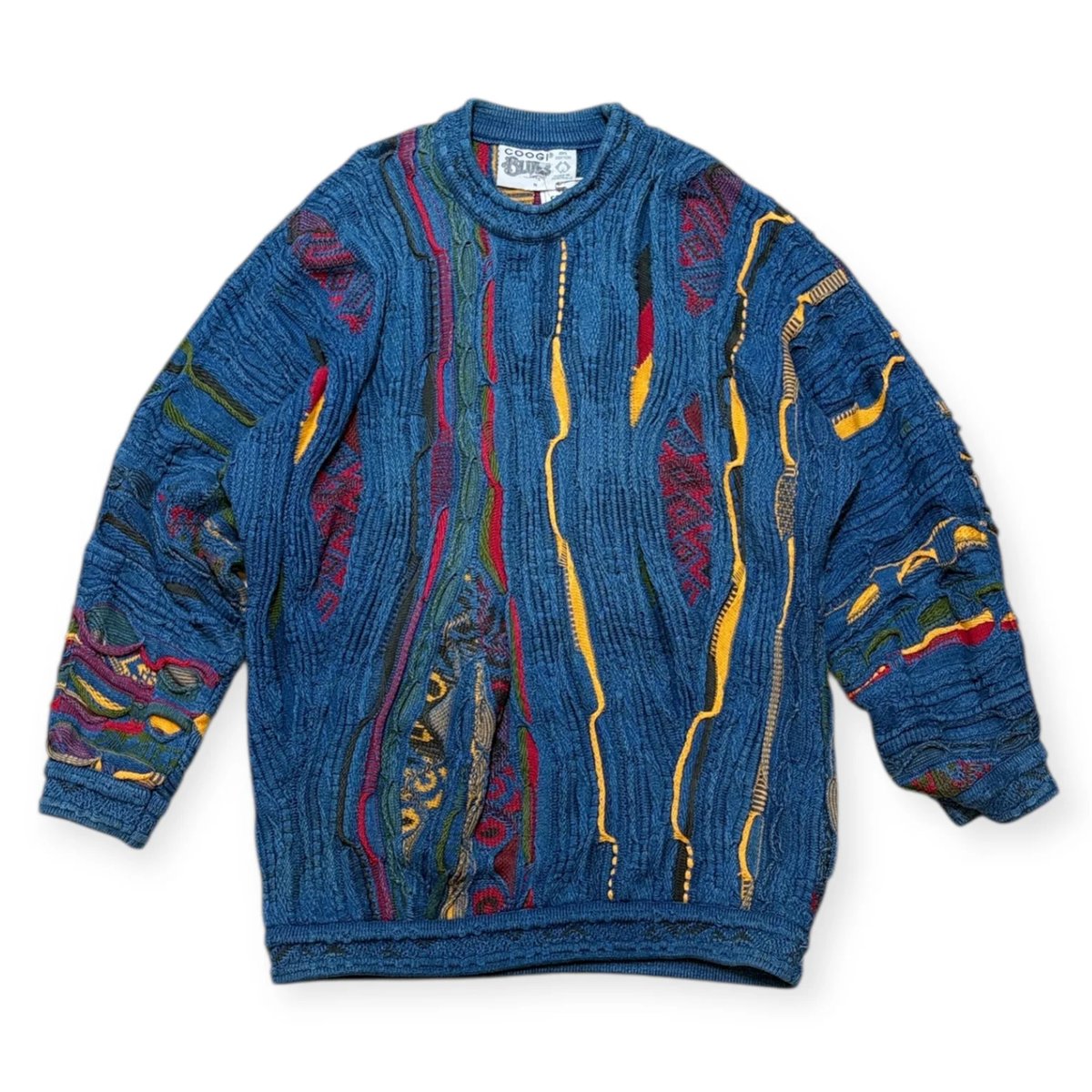 COOGI クージー 90s コットンセーター USED】1990s COOGI クージー コットンニット オーストラリア製 Mサイズ