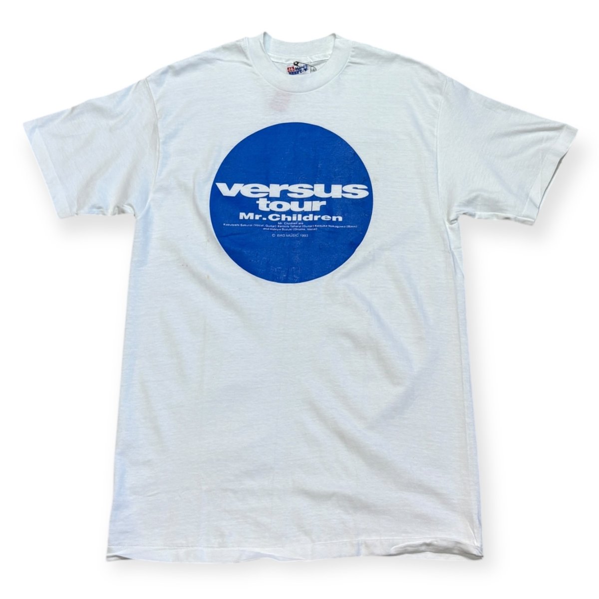 KEISUKE KUWATA & Mr.CHILDREN Tシャツ Mサイズ DEADSTOCK】 90s Mr.Children versus tour 半袖Tシ