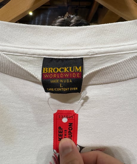 【USED】 90s ROLLING STONES  バンドTシャツ  voodoo lounge Tour  BROCKUM  Lサイズ