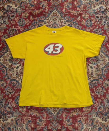 【USED】2000s PIT CREW 43 SS T-SHIRTS YELLOW XLサイズ