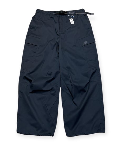 【USED】2000s NEW BLANCE ニューバランス ナイロンパンツ BLACK Lサイズ