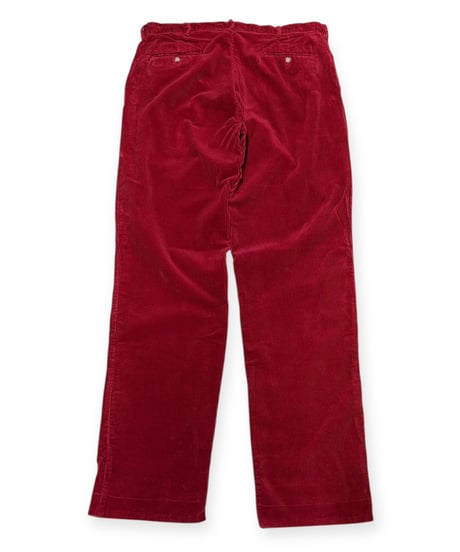 【USED】1990s Polo Ralph Lauren コーデュロイパンツ RED W36L34 レアカラー